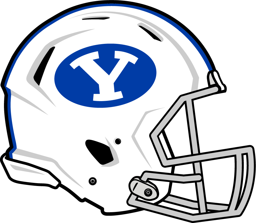 Brigham Young Cougars 2020-Pres Helmet Logo diy DTF decal sticker